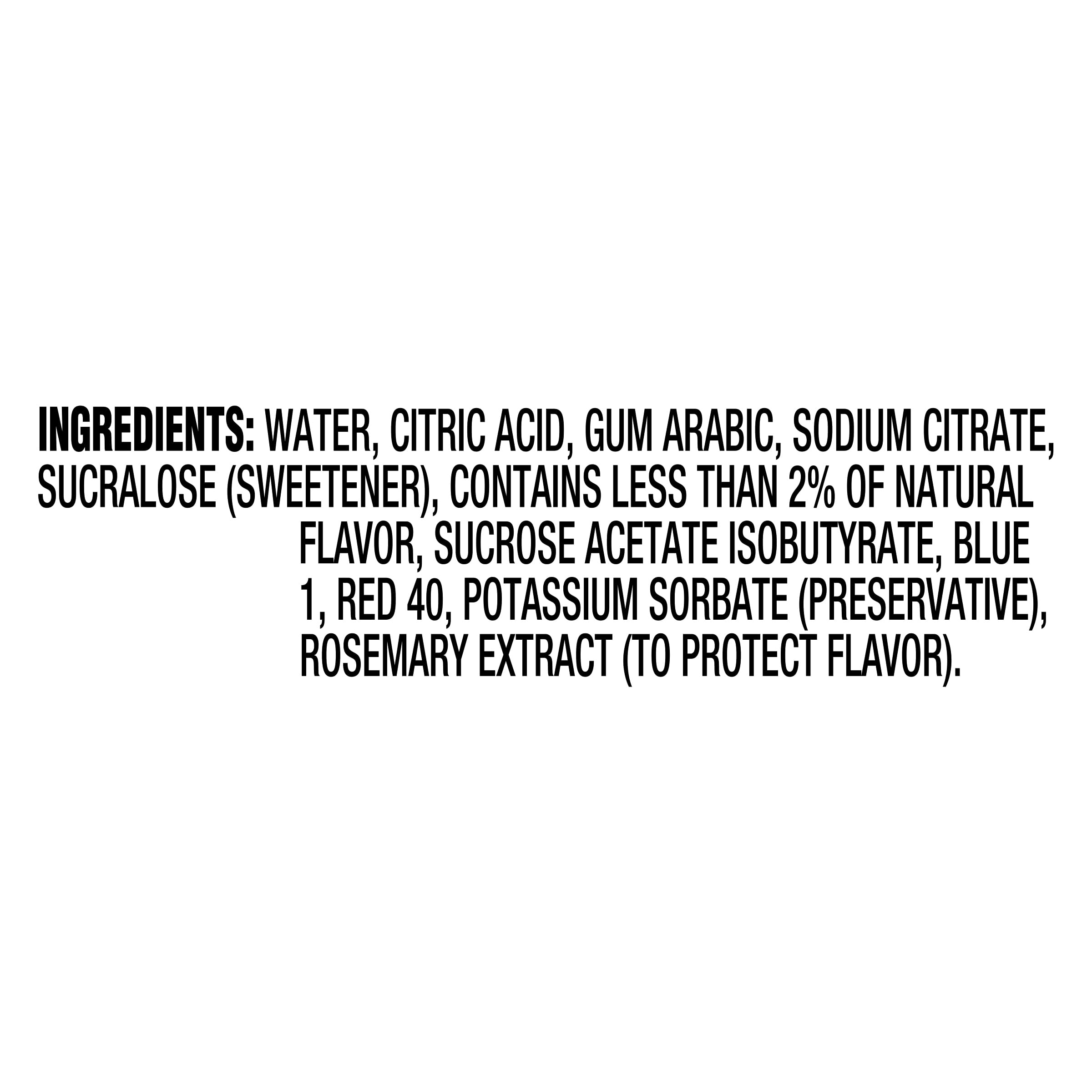 Pouring Mio into a glass to create tasty water.