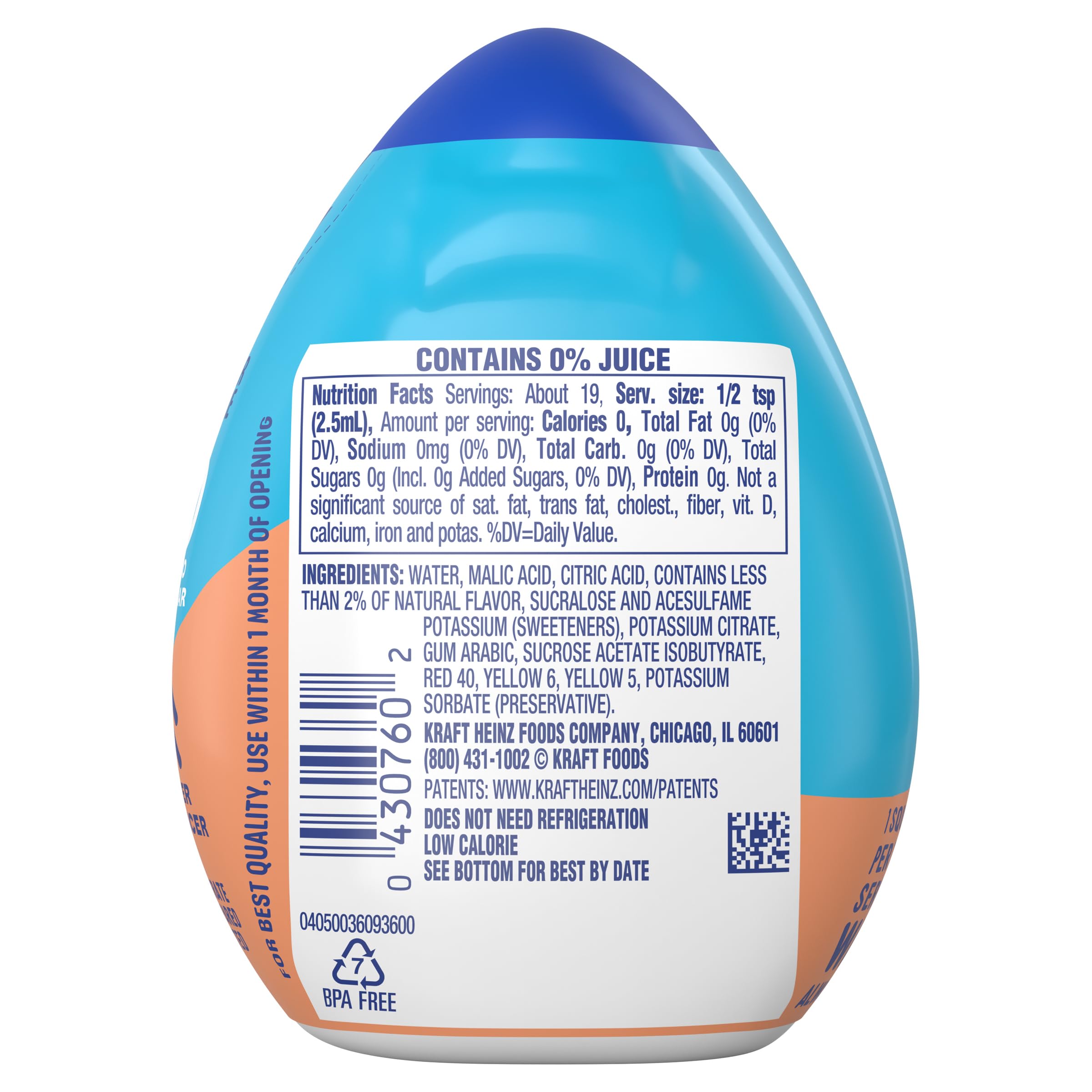Mio Liquid Water Enhancer pour demonstrates quick flavor boost.