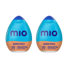 MiO Mango Peach liquid water enhancer bottle adds bold, zero-calorie flavor to water.
