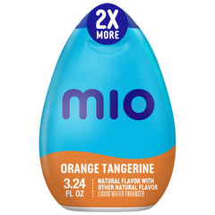 Mio Orange Tangerine bottle for convenient on-the-go hydration.
