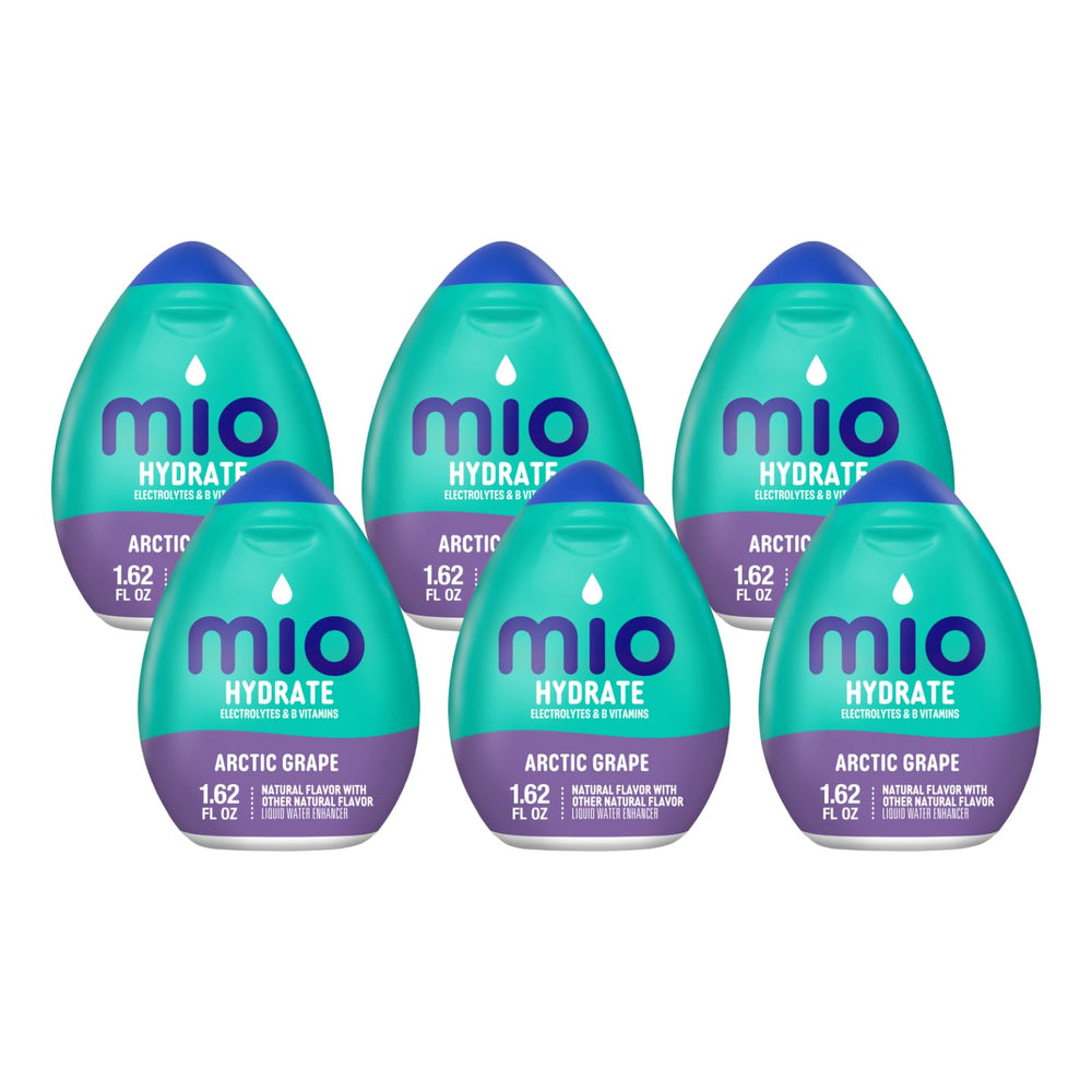 Mio Sport Arctic Grape bottle on the go for refreshing hydration.
