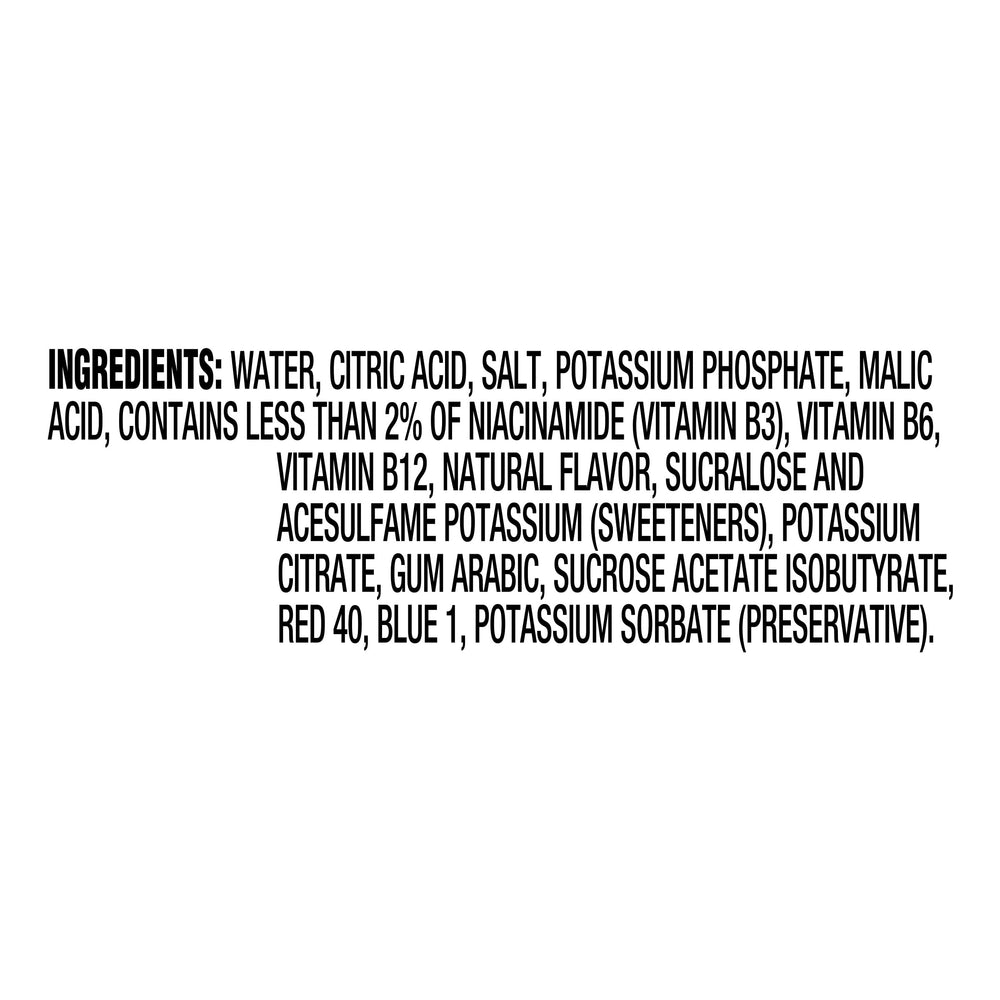 Glass of water with Arctic Grape flavor for a refreshing sip.