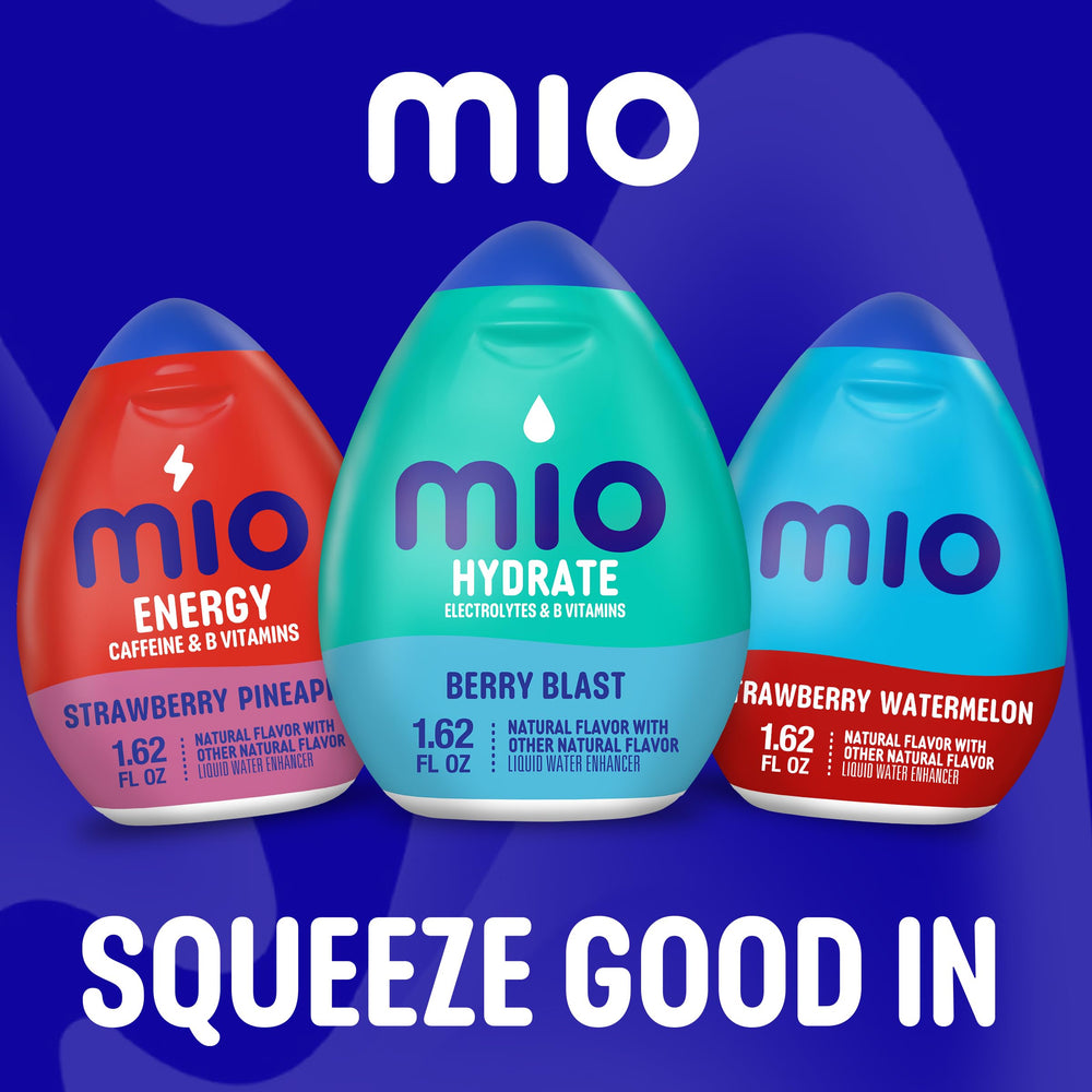 MiO bottle stored without refrigeration.