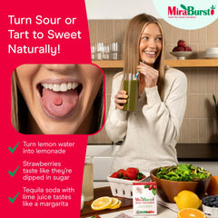 MiraBurst Mini Squares turn sour fruits into sweet treats without added sugar.
