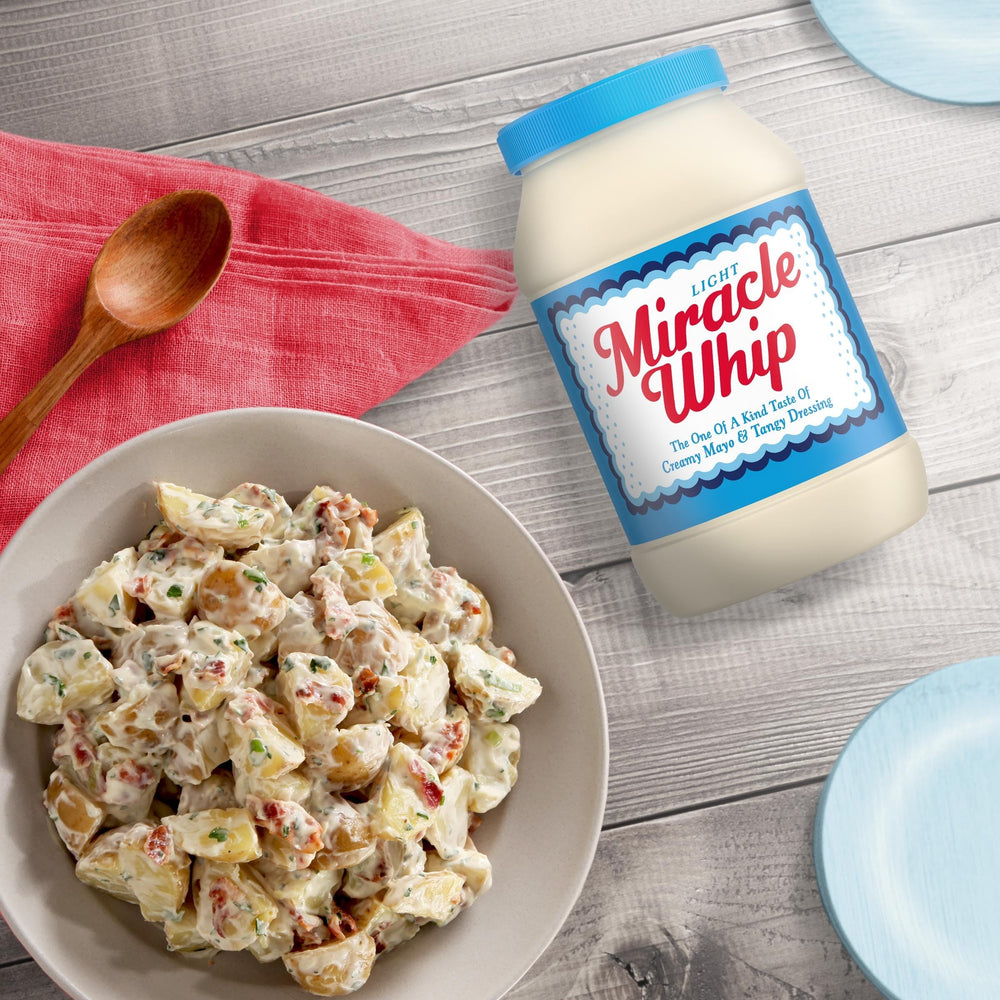 Miracel Whip Light Dressing used in chicken recipes for flavor.