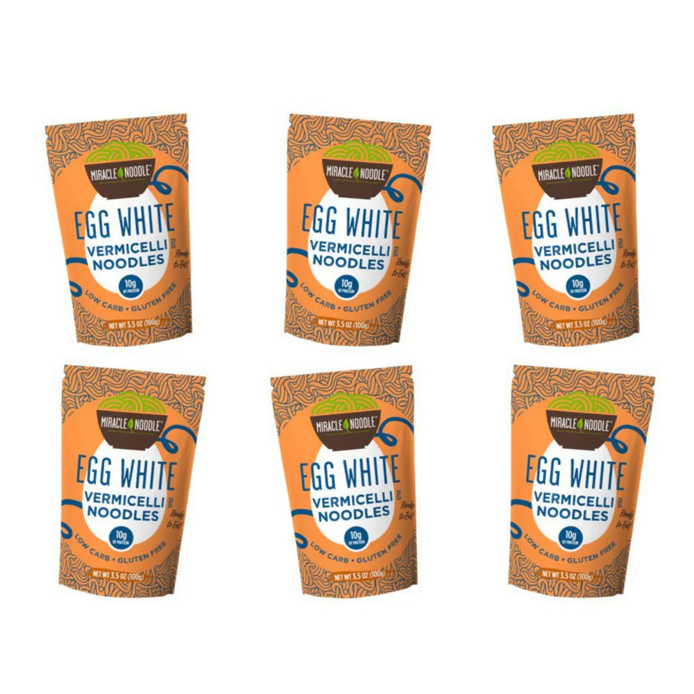 Easy sauce pairing with Miracle Noodle Egg White Vermicelli for quick meals.