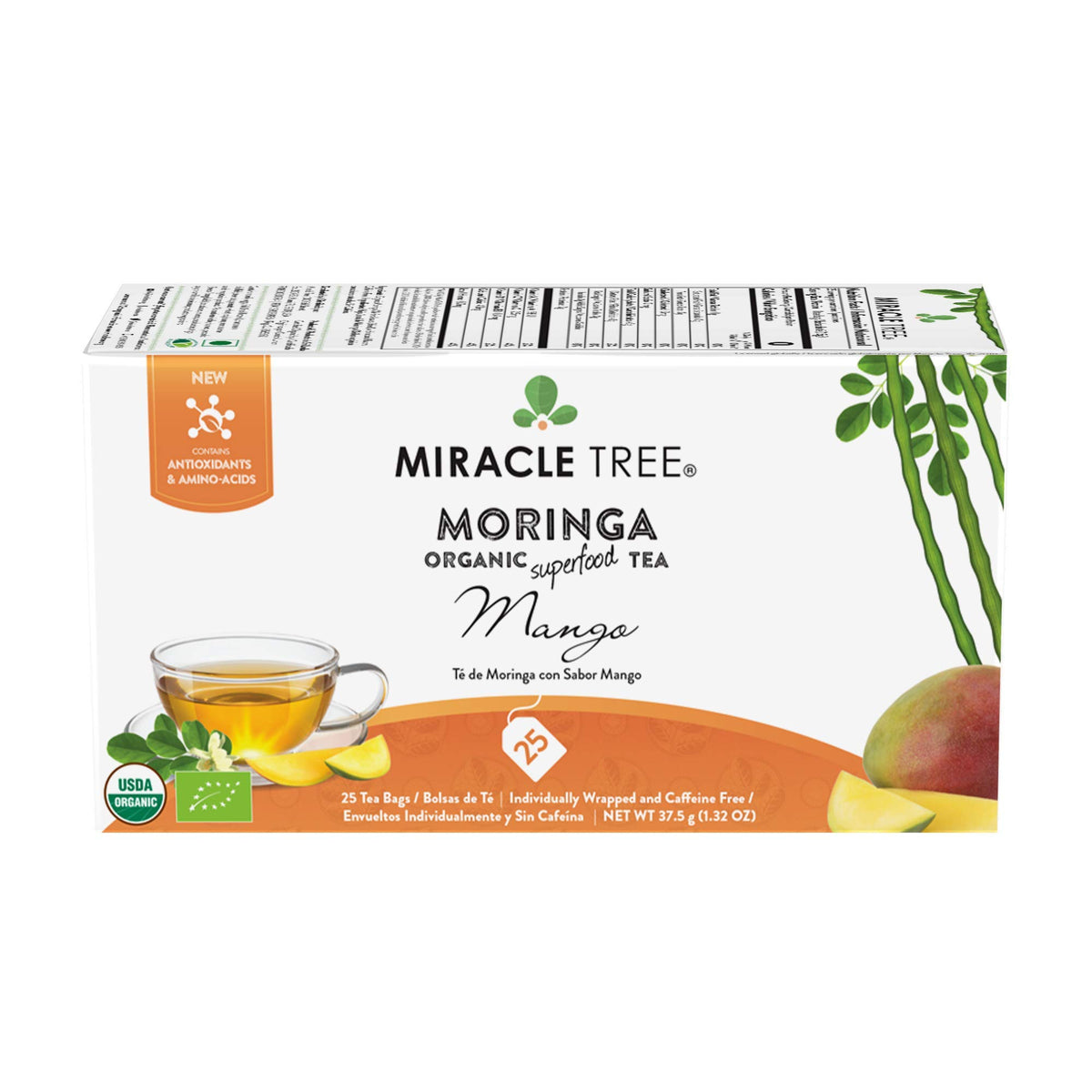 Miracle Tree Moringa Mango bags collection for daily freshness.