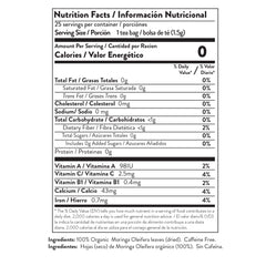 Miracle Tree Moringa Tea packaging detail — freshness sealed for on-the-go use.