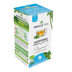 Miracle Tree Moringa Tea USDA Organic seal — certified organic ingredients you can trust.