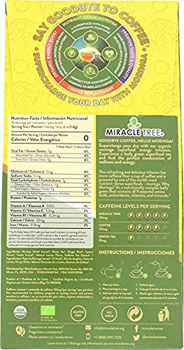 Miracle Tree premium sachets with handpicked ingredients ready to brew.
