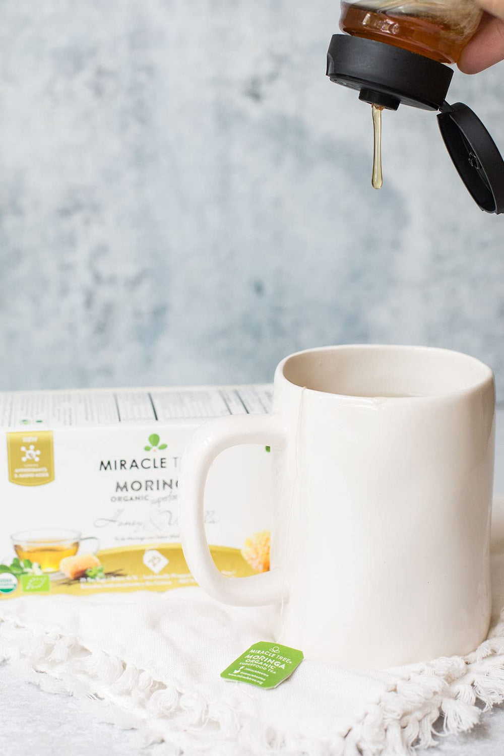 Miracle Tree Solar-dried moringa process for rich flavor