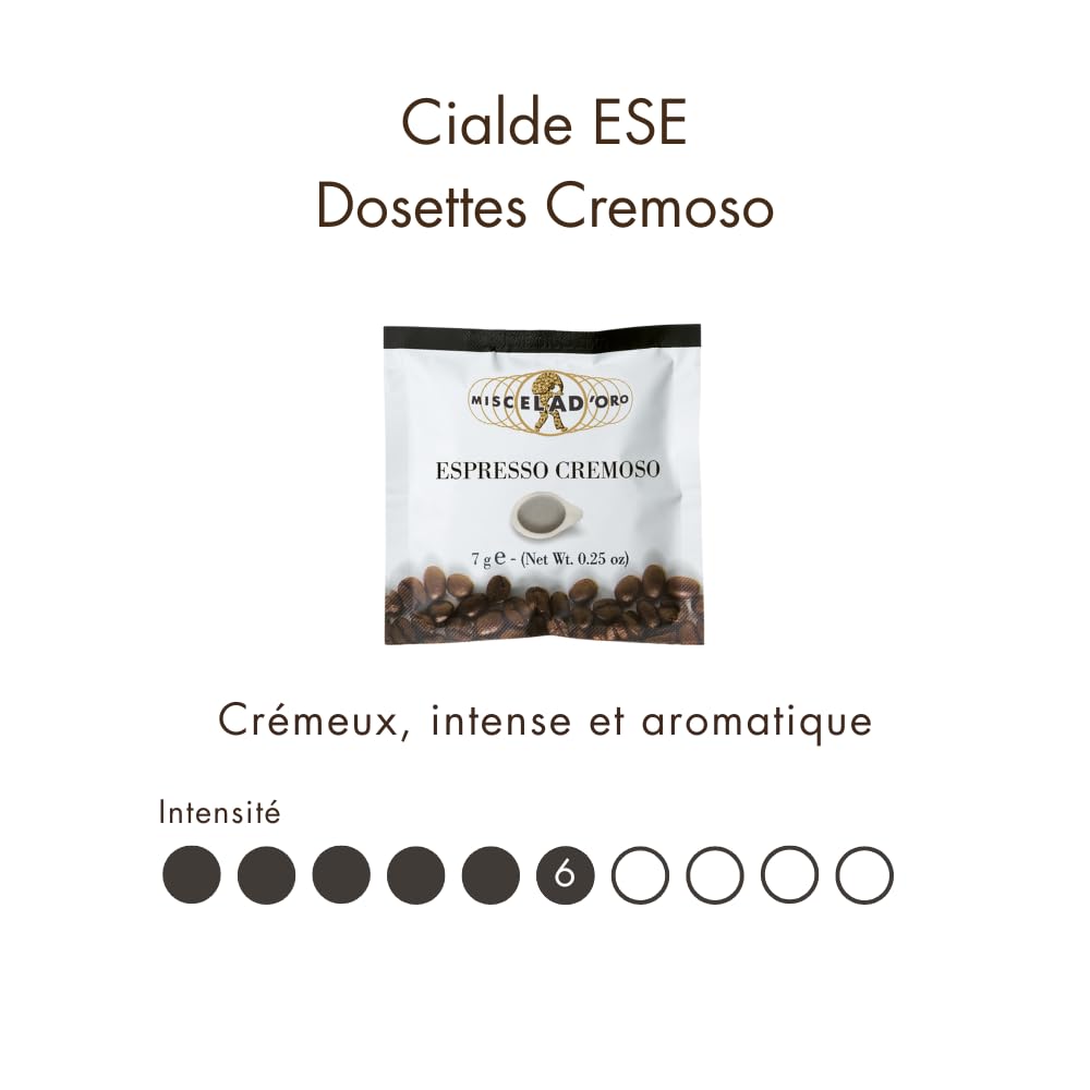 Miscela D'Oro Cremoso pod compatible with 45 mm ESE machines