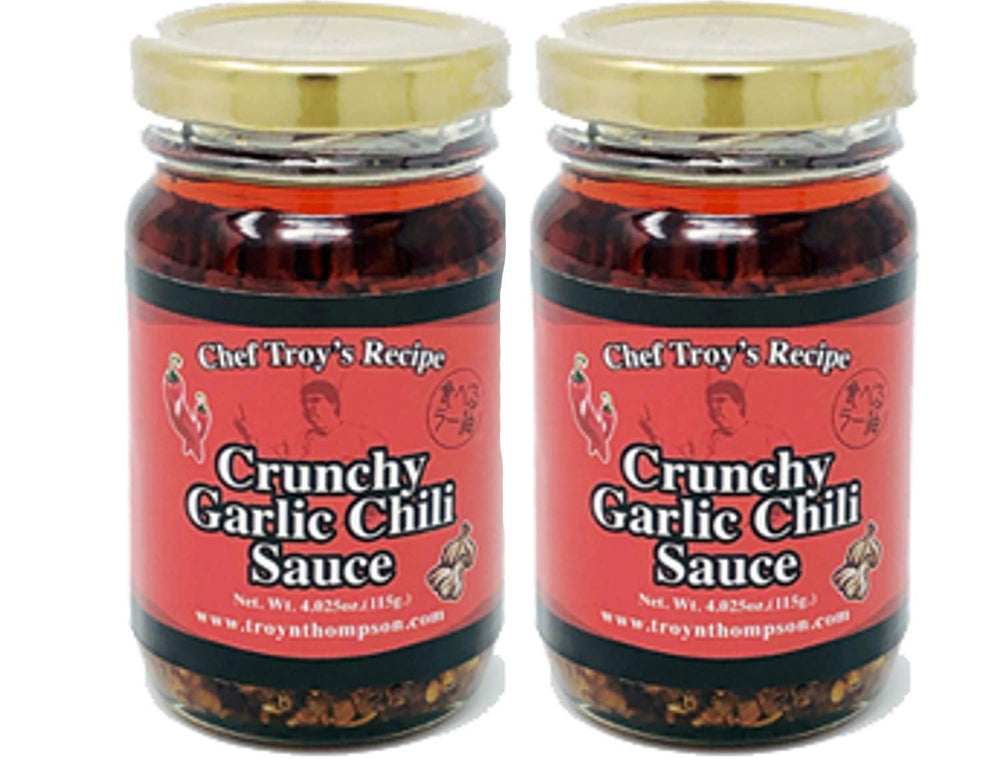 Mishima Crunchy Garlic Chili Sauce bottle, perfect for ramen and sandwiches