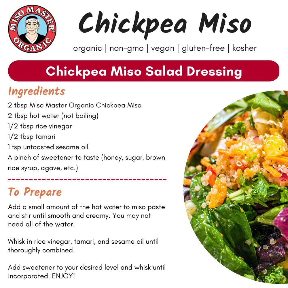 Miso Master Organic Chickpea Miso roasted vegetables with miso glaze.