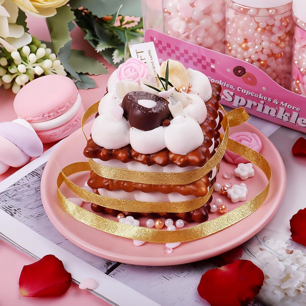 Miss Doozy sprinkles ice cream topping adds playful color and texture.
