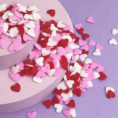 Miss Doozy Valentines Sprinkles red hearts add festive flair to cookies