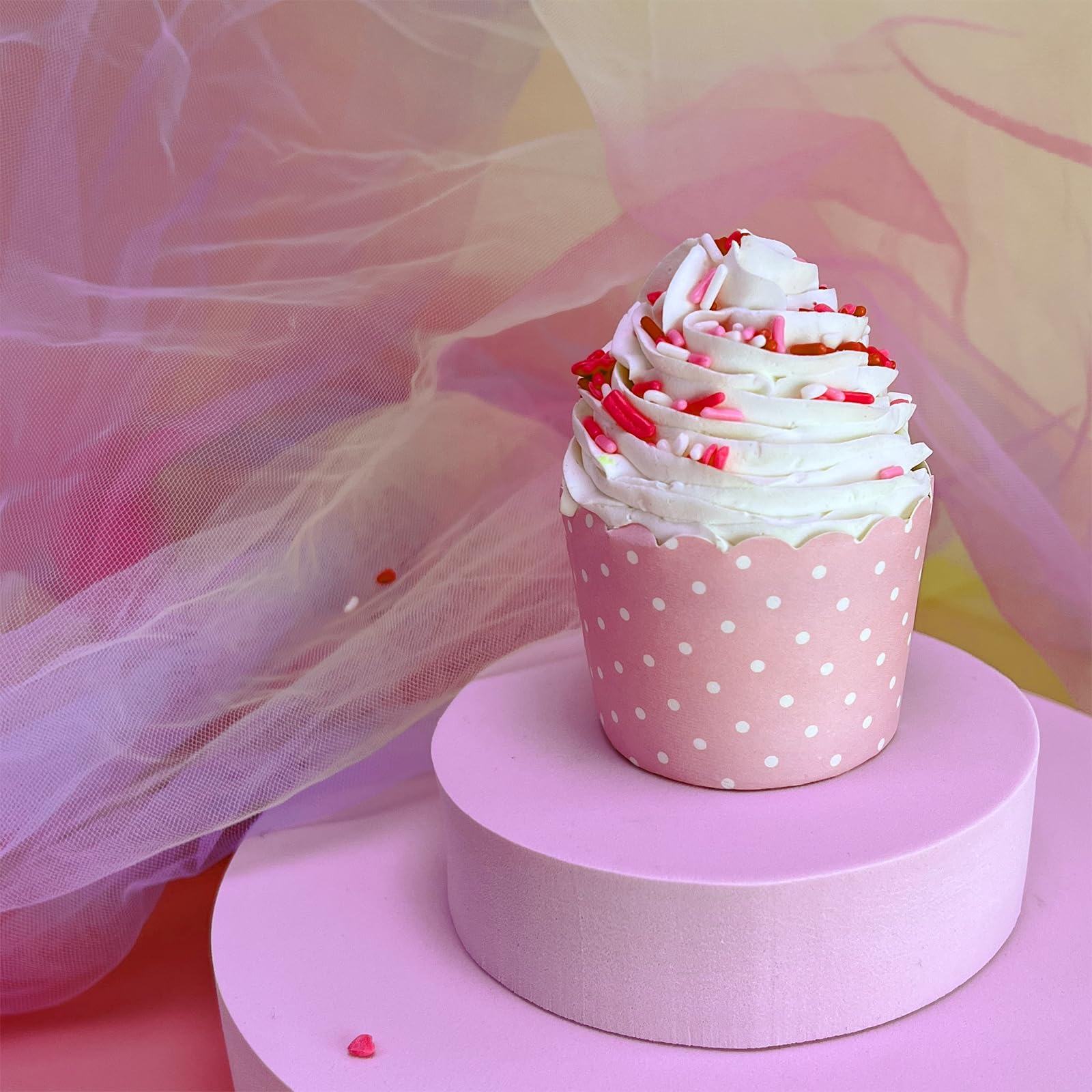 Miss Doozy Valentines Sprinkles red jimmies bring bold pops of color to desserts.