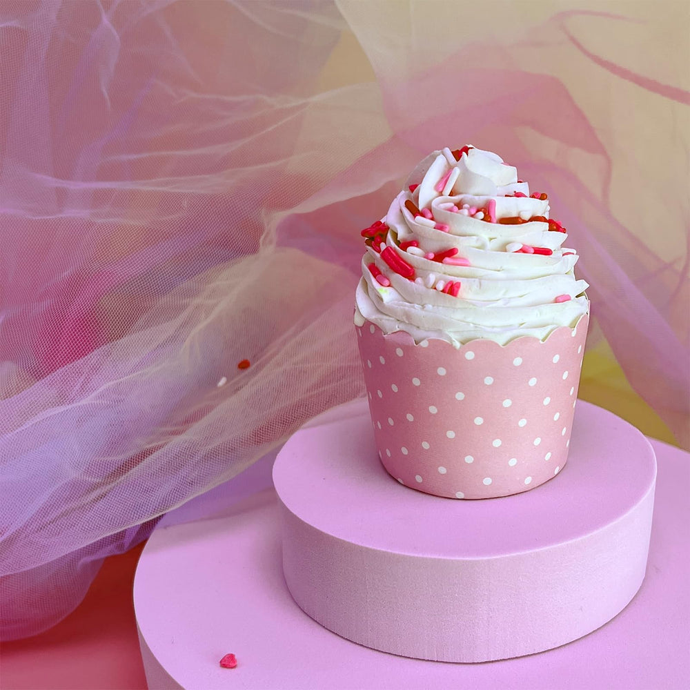 Miss Doozy Valentines Sprinkles red jimmies bring bold pops of color to desserts.