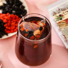 Miss feel Ginseng Five Treasure Tea cup displaying a smooth, balanced infusion