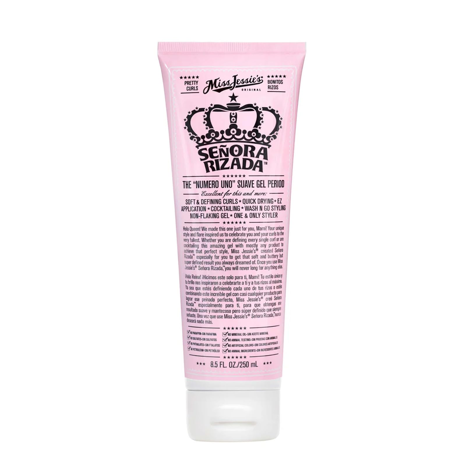 Miss Jessie's Senora Rizada Gel bottle for defined curls and effortless styling