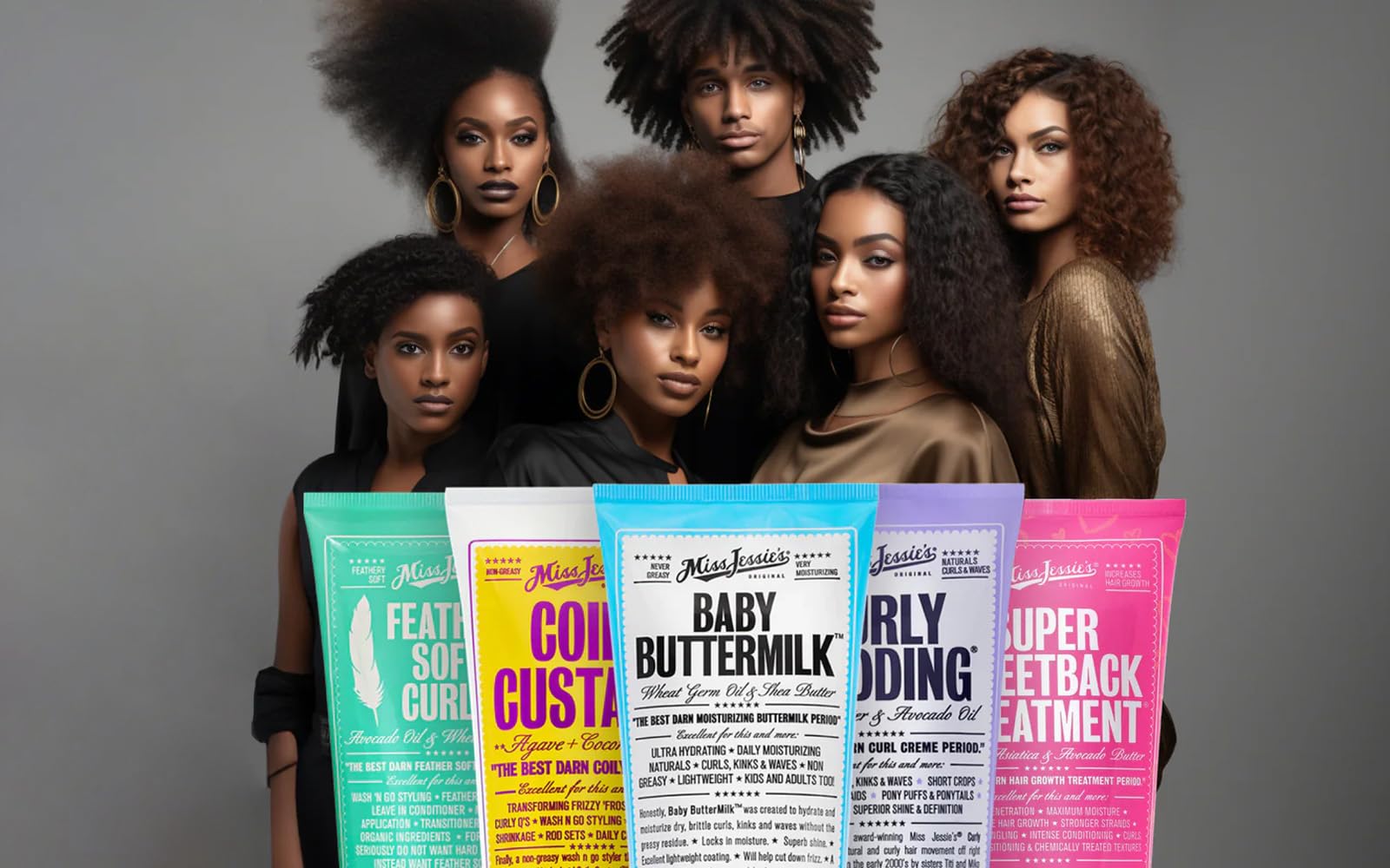 Miss Jessie's Senora Rizada Gel ready for frizz control and shine