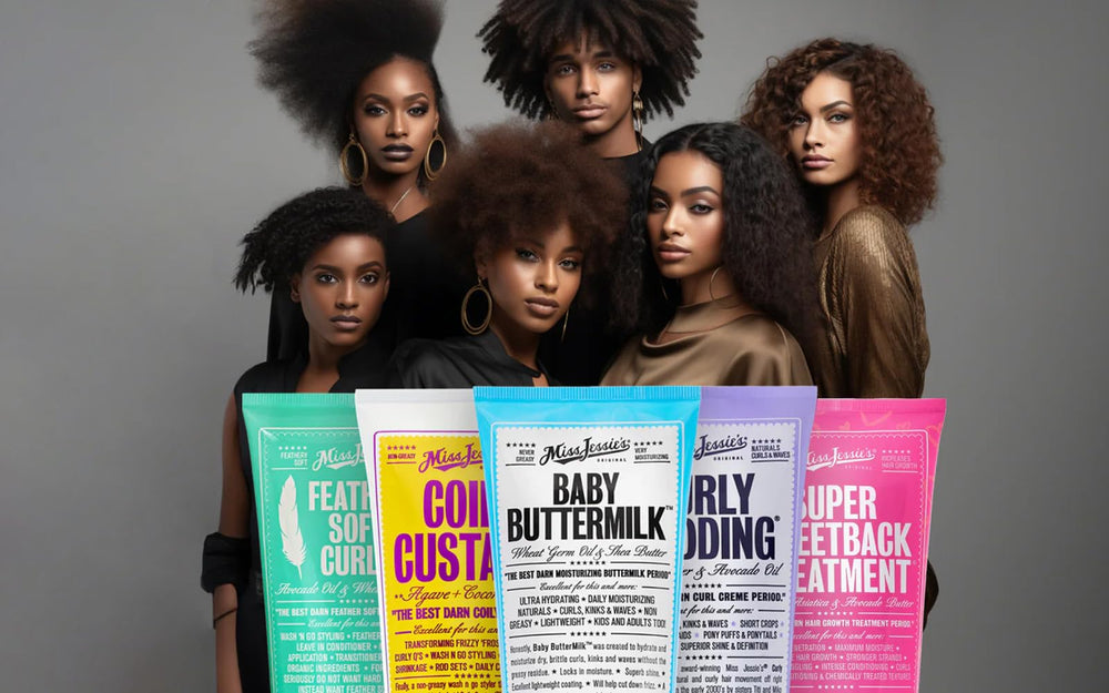 Miss Jessie's Senora Rizada Gel ready for frizz control and shine