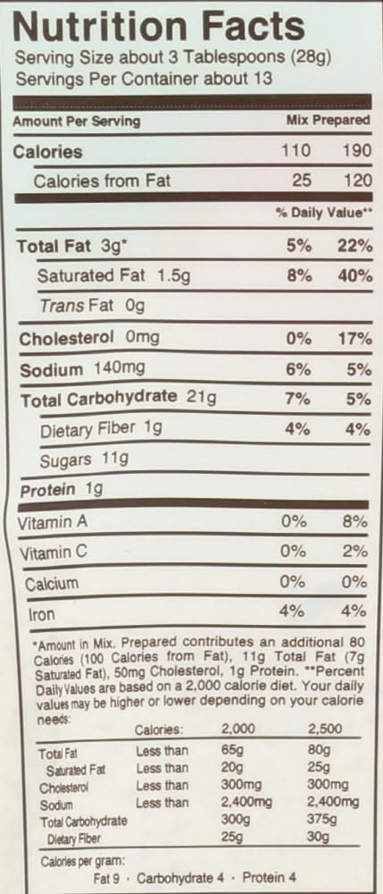 Miss Jones Baking Co vegan-friendly label highlights dairy-free and allergen-aware features.
