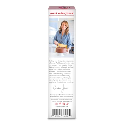Miss Jones Baking kit contents simplify at-home gluten-free baking for quick weeknight treats.