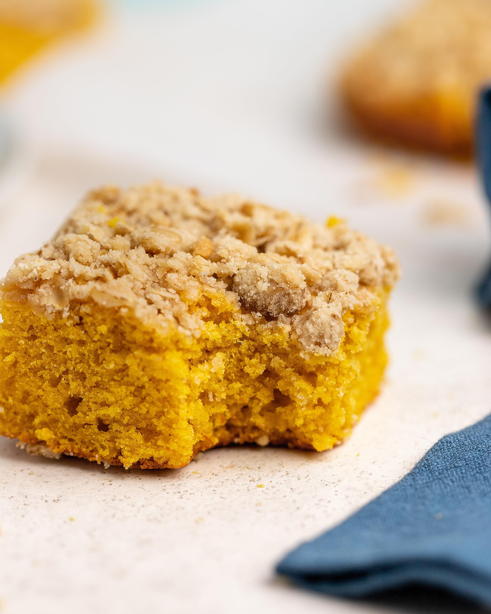 Miss Jones Baking Organic Pumpkin Bread Muffin Mix baked loaf cooling before slicing.
