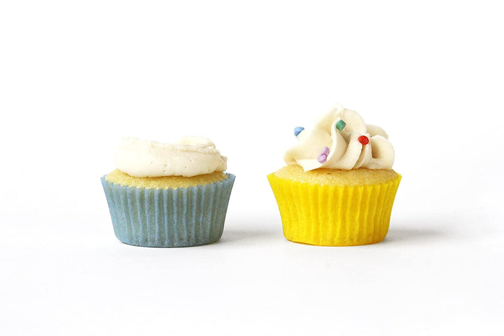 Miss Jones Baking Vanilla Buttercream frosting ideas for cupcakes and cookies.