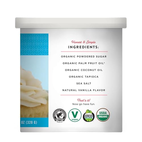 Miss Jones Vanilla Buttercream vegan-friendly option supports dairy-free, gluten-free baking at home.