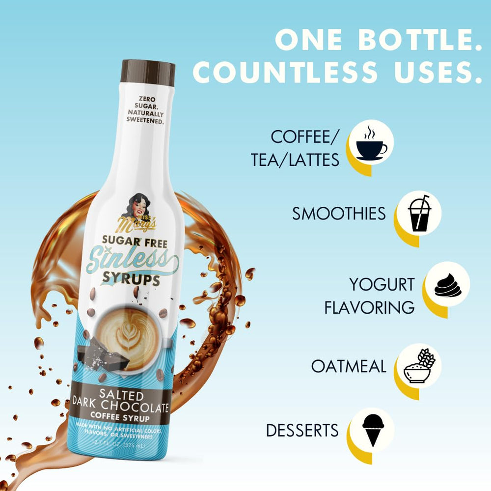 Miss Mary's Morning Elixir Mixxx ingredient panel showing natural, sugar-free components