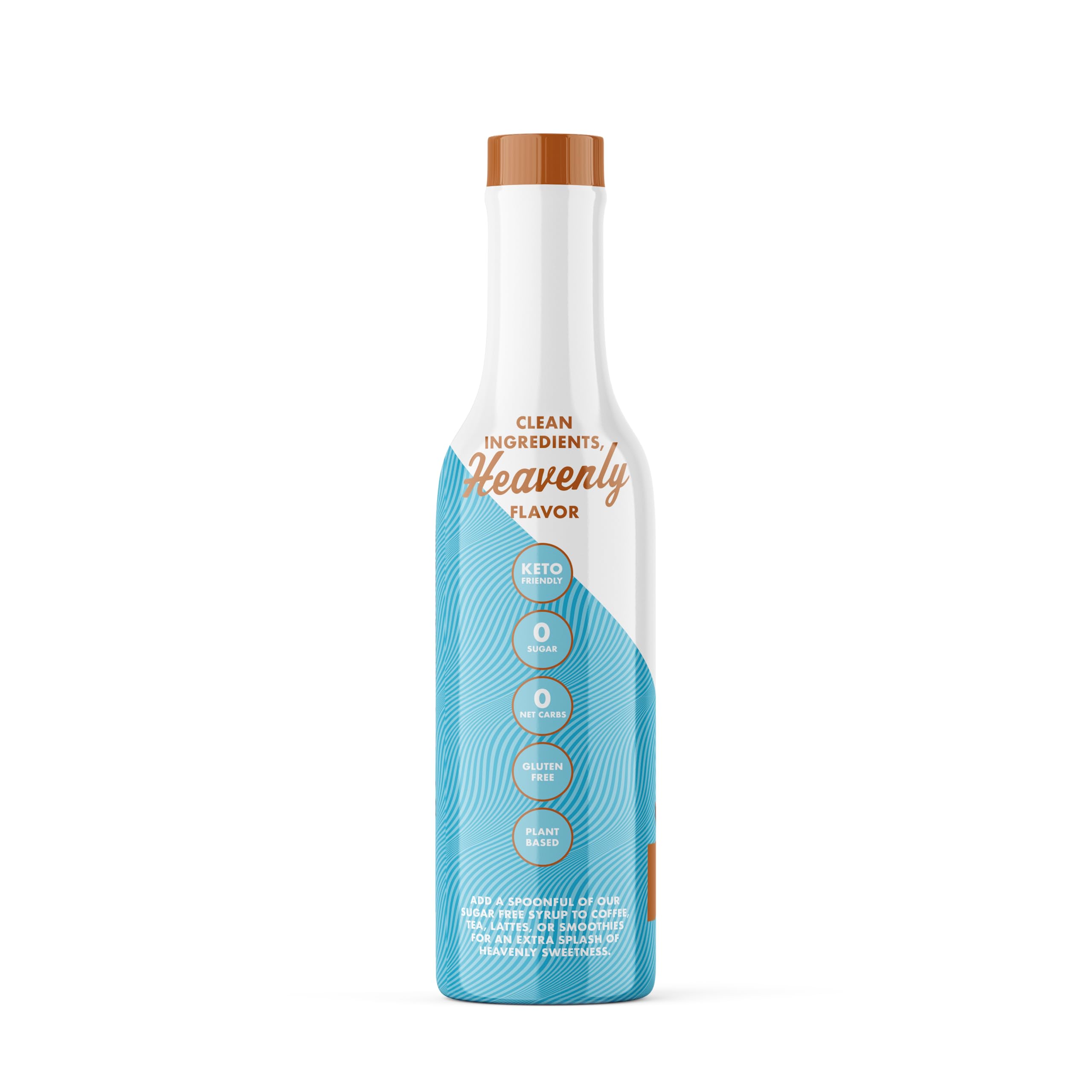 Miss Mary's Morning Elixir salted caramel coffee syrup over ice ideal dessert coffee