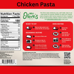 Miss Olive's Pasta Fagioli in a ready-to-eat bowl for comfort dining.