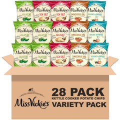 Miss Vickie's jalapeno chips bag shows bold flavor and crunchy texture for spicy snacking.