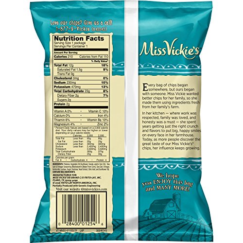 Miss Vickie's Sea Salt & Vinegar 64-pack bags ready for sharing in pantry