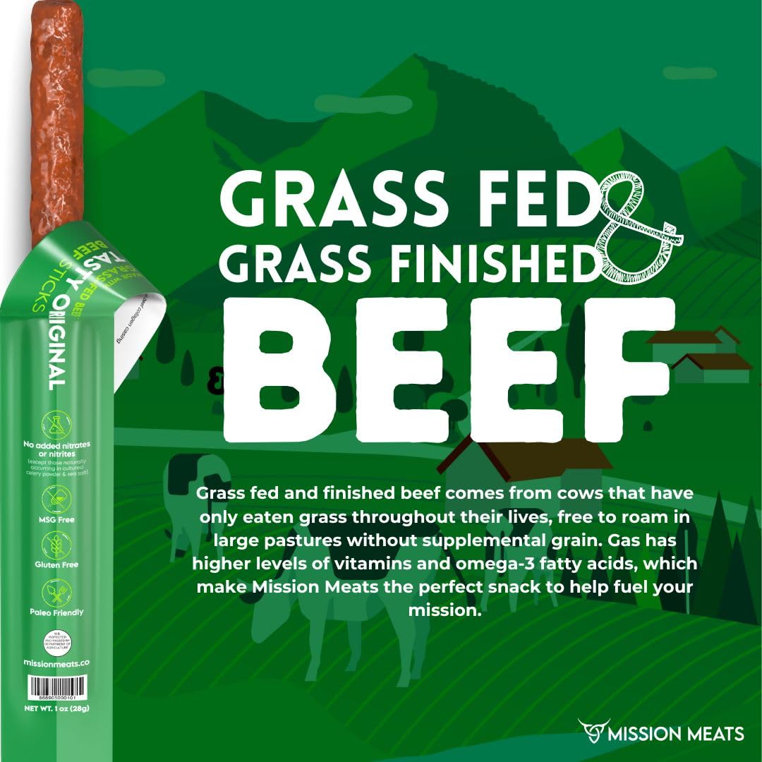 Mission Meats 9g protein label highlighting a high-protein snack