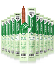 Mission Meats organic beef sticks pack for on-the-go protein.