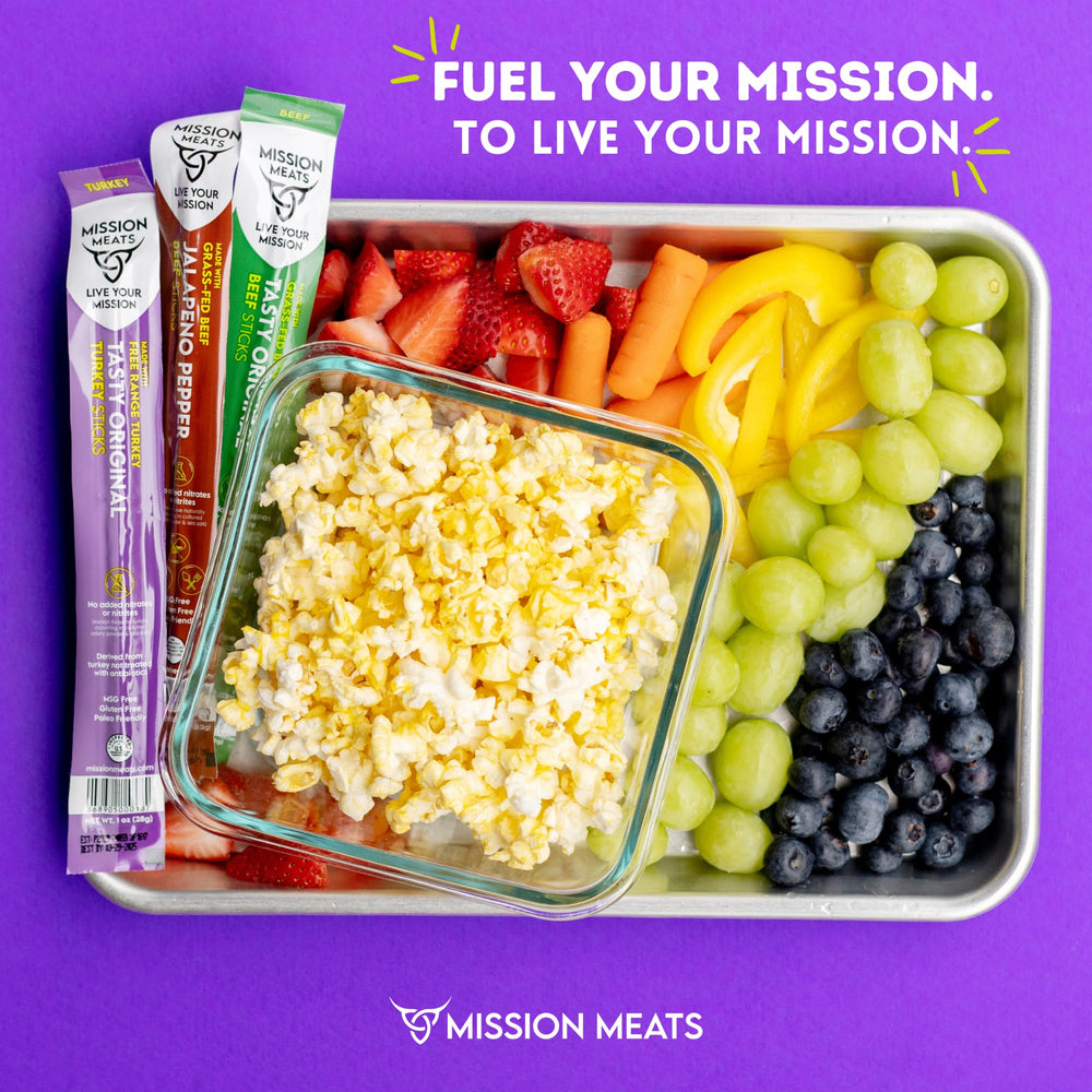 Mission Meats flavor assortment pack to discover favorites at home or trips.