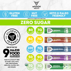 Mission Meats free-range turkey sticks, light and protein rich for kids.