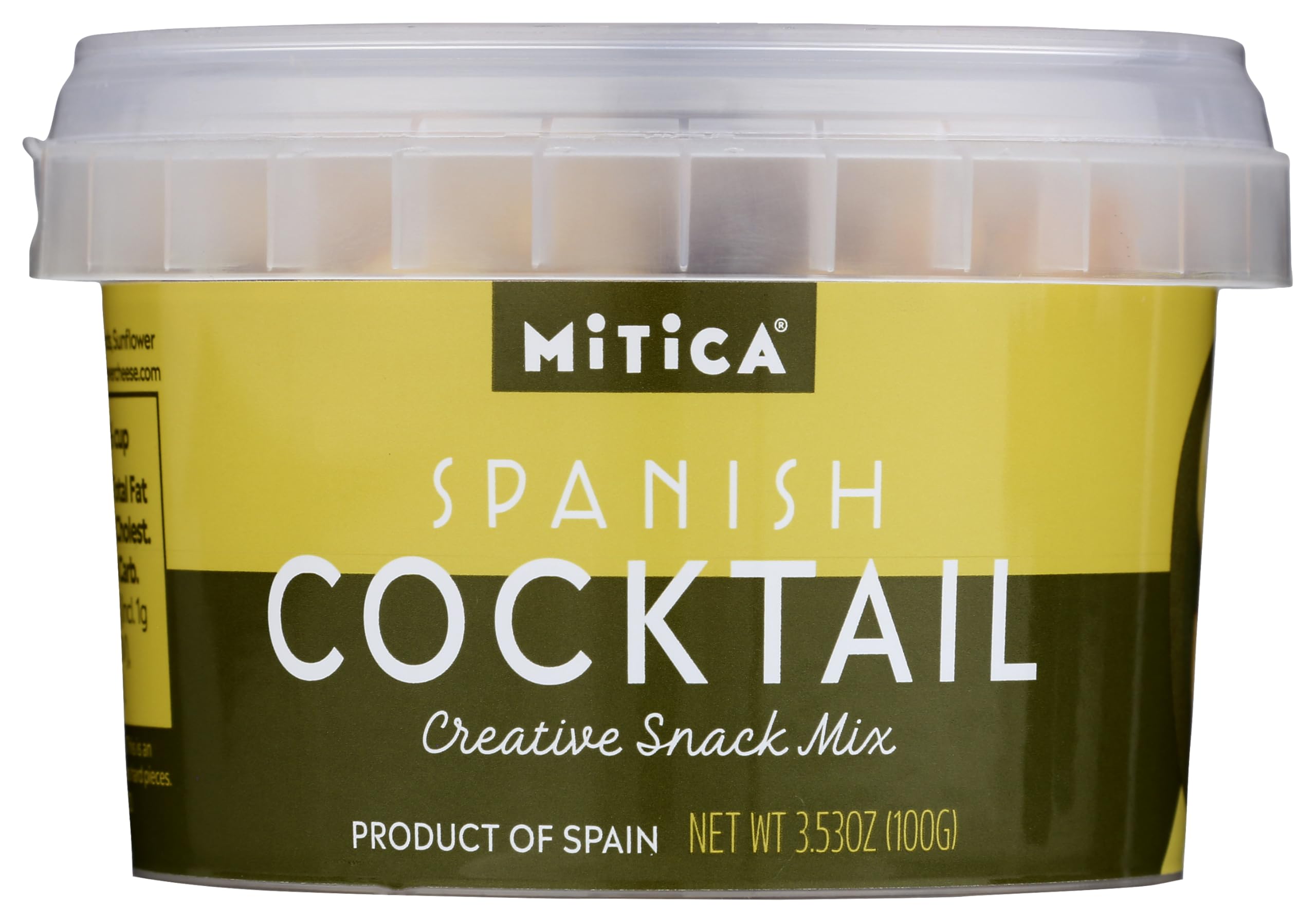 Mitica Spanish Cocktail Mix packaging closeup for quick entertaining.