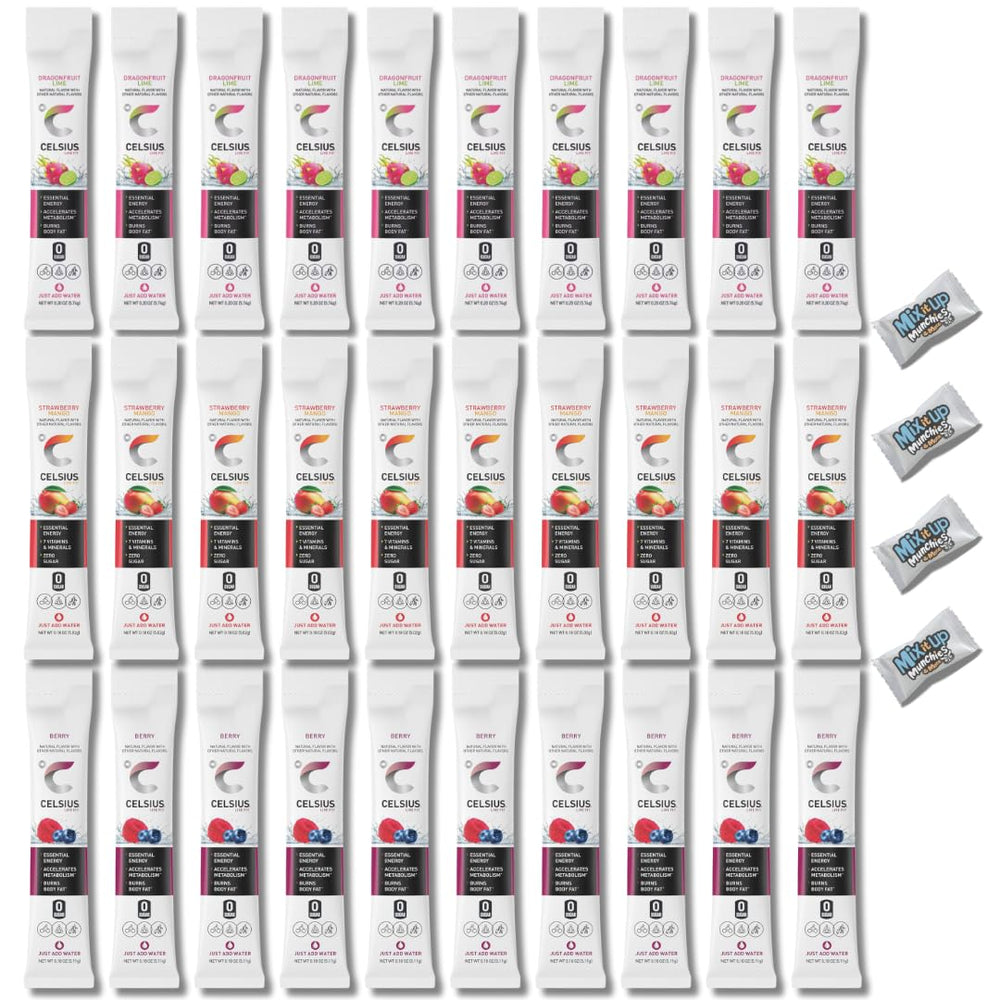 Mix It Up Munchies energy packets variety pack for on-the-go hydration and focus