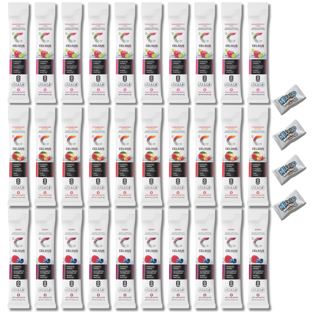 Mix It Up Munchies energy packets variety pack for on-the-go hydration and focus