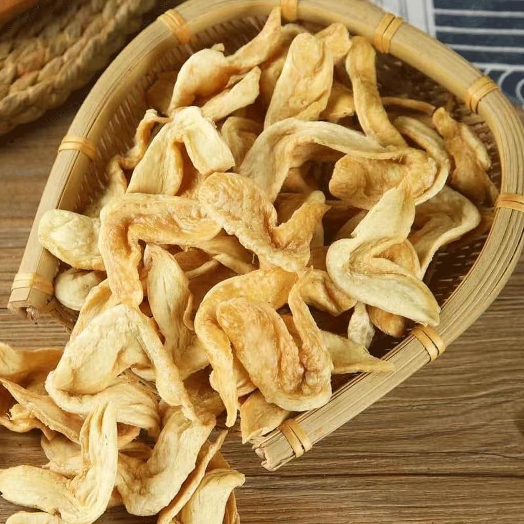 Mkostlich hot-pot with dried soy strips shows add-in option for pot-ready meals