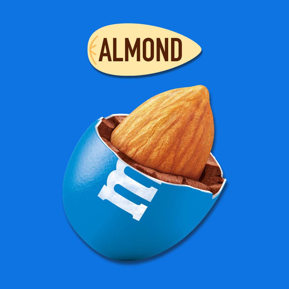 M&M'S Almond Milk Chocolate in a serving bowl for guests.