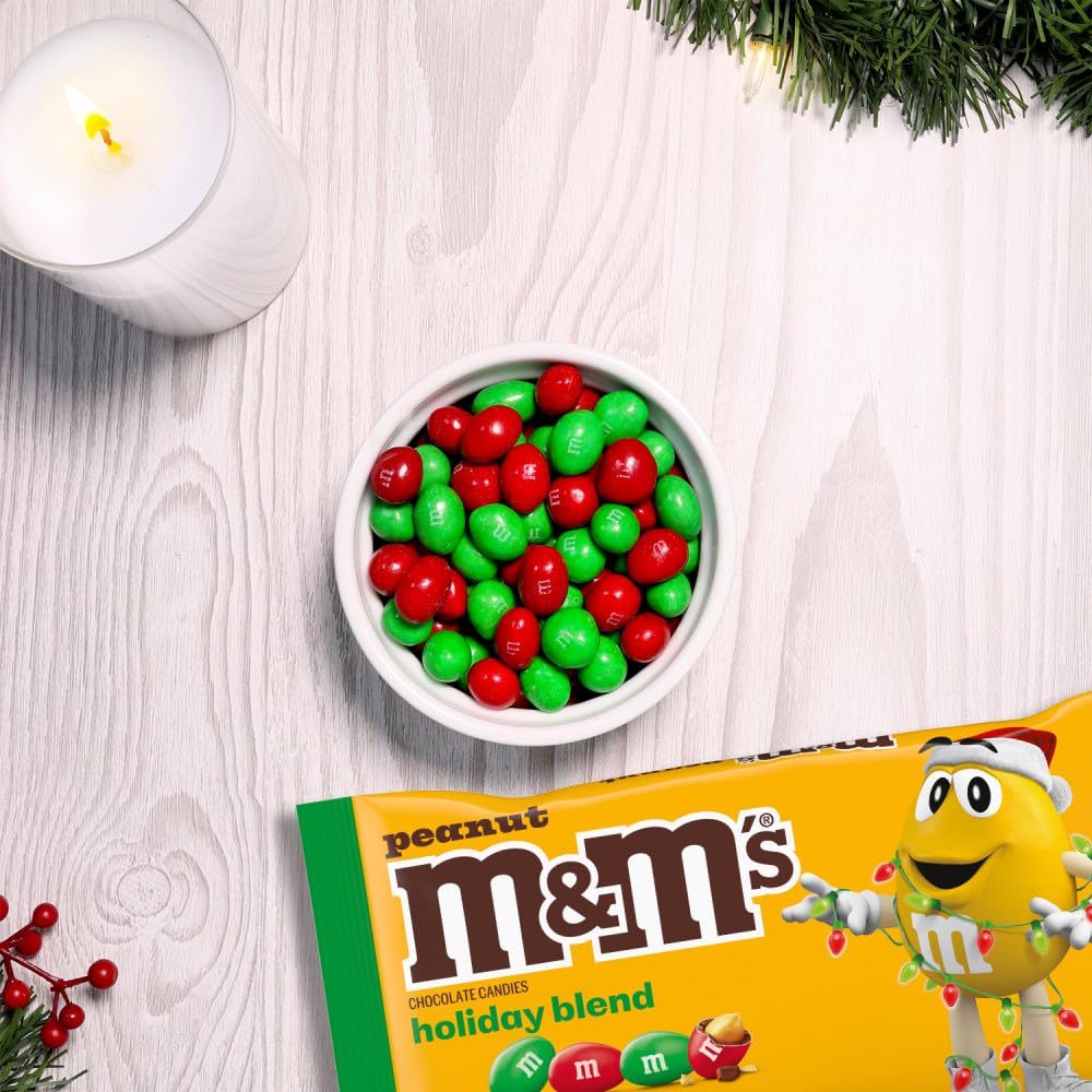 M&M'S bright red and green shells boost holiday snack appeal