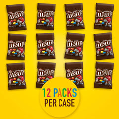 M&M'S bulk-pack twelve bags on pantry shelf, convenient for gatherings.