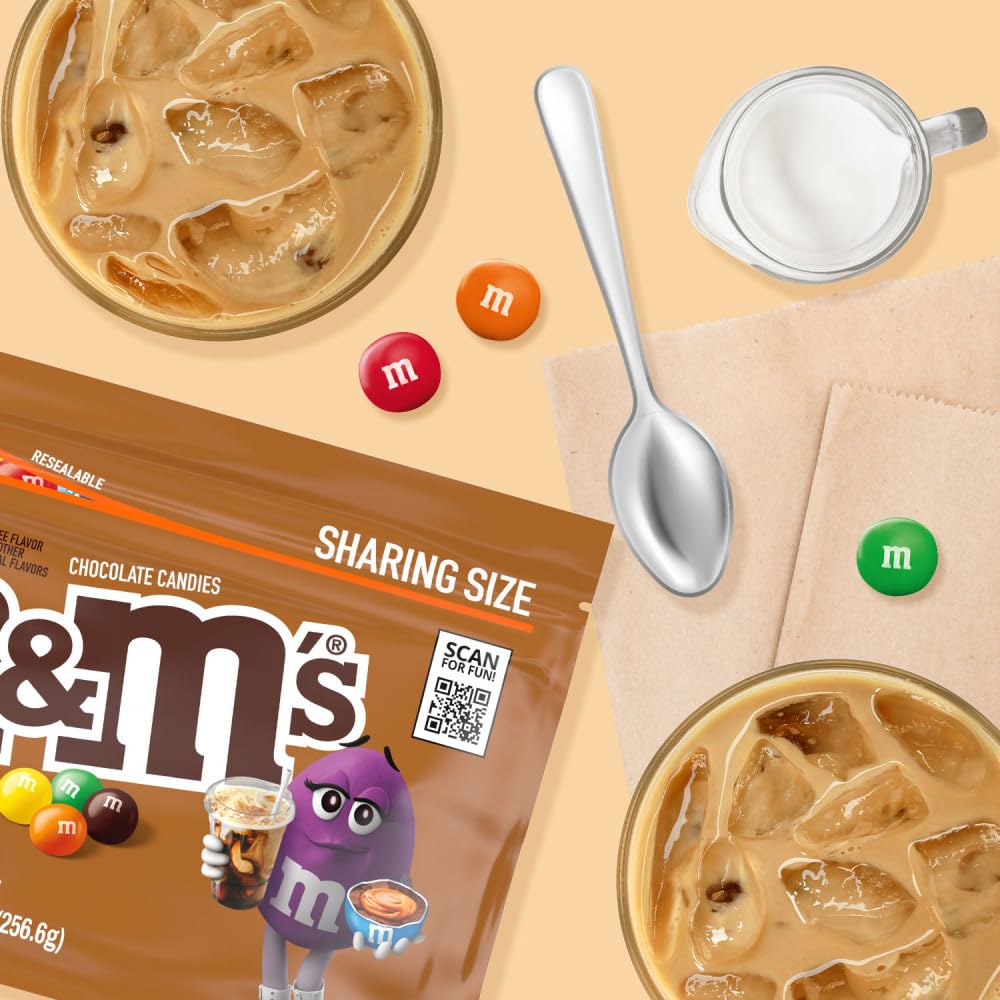 M&M'S Caramel Cold Brew multi-pack supports sharing and gifting.