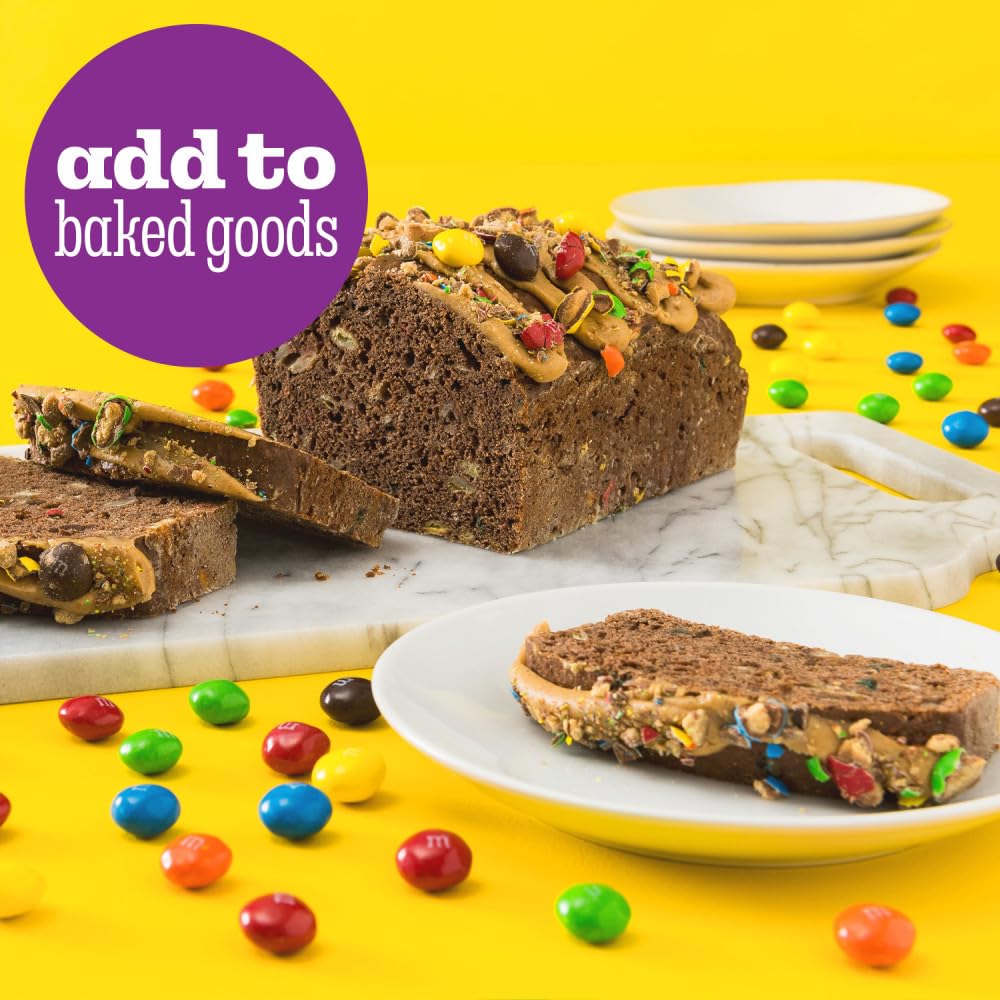 M&M'S color-speckled candy shell adds festive flair to snacks
