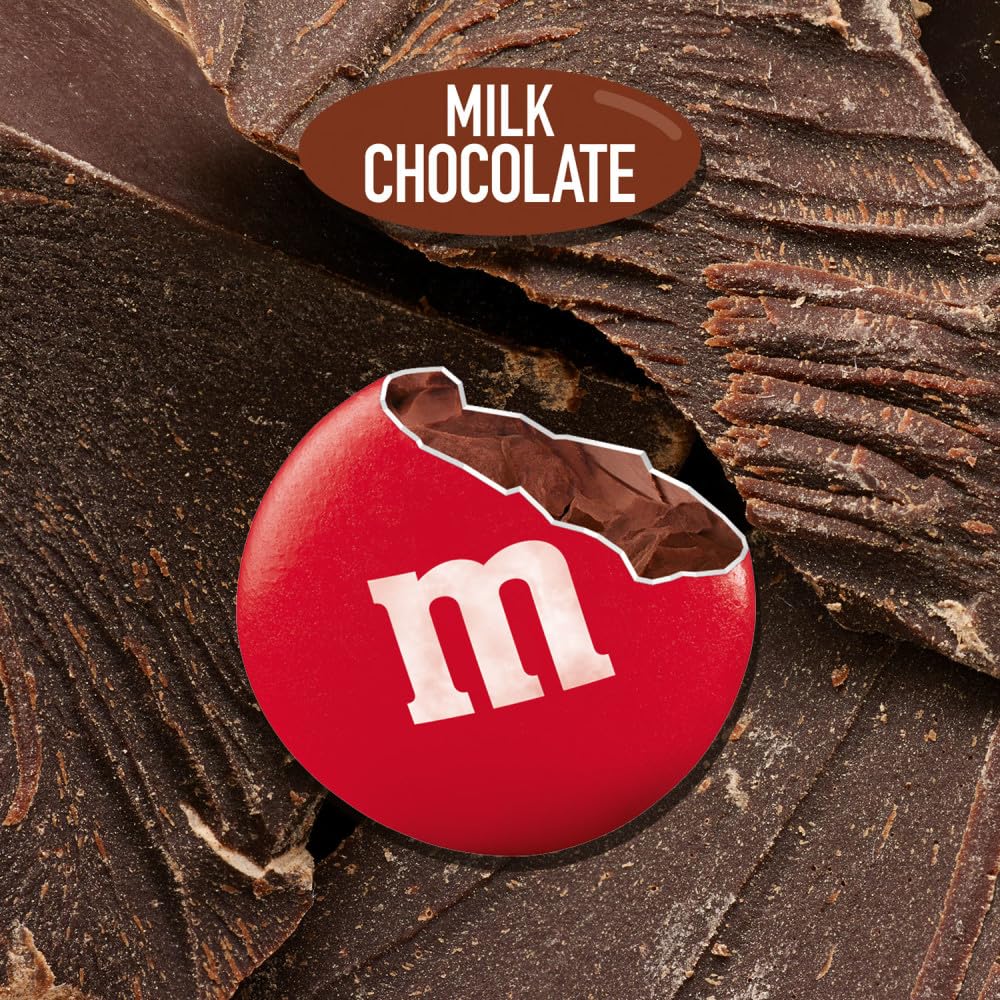 M&M'S Valentine candy with colorful shells ideal for sharing.